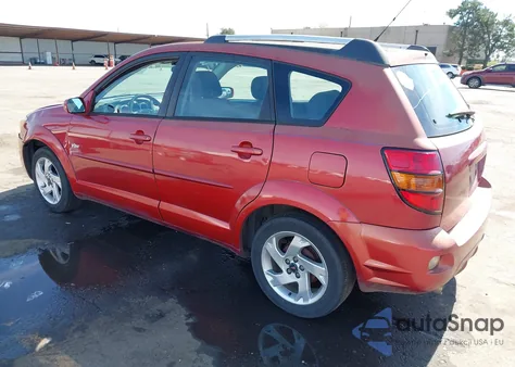 2005 Pontiac Vibe z USA, uszkodzony, nr VIN 5Y2SL63825Z442947